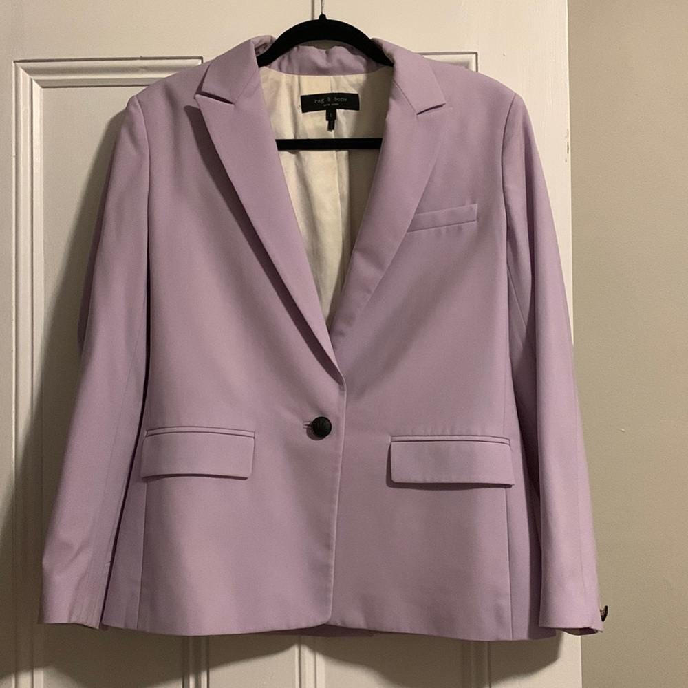 rag & bone lilac blazer